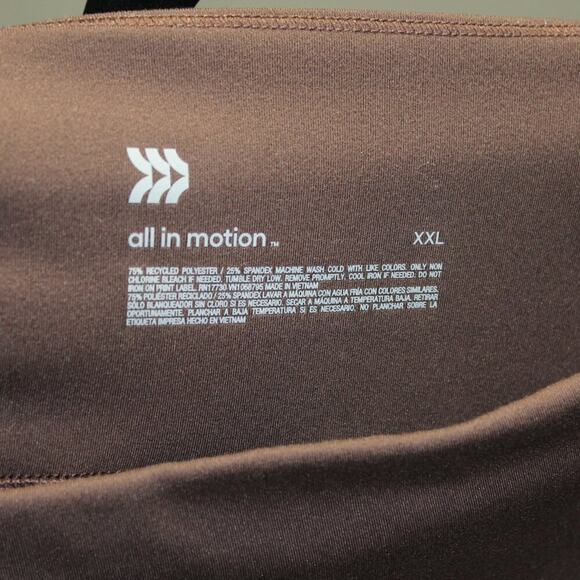 All in Motion Brown Straight Leg Athletic Pants Size XXL - Picture 9 of 9